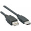 Кабель удлинительный USB A (M) - USB A (F), 1м, Filum FL-C-U2-AM-AF-1M