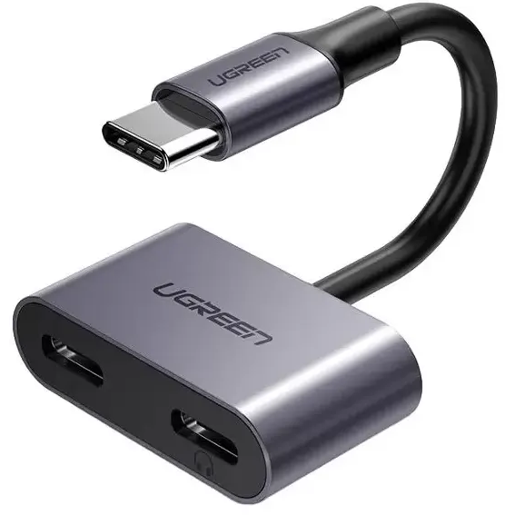 Разветвитель USB Type-C - 2x USB Type-C, UGREEN CM232