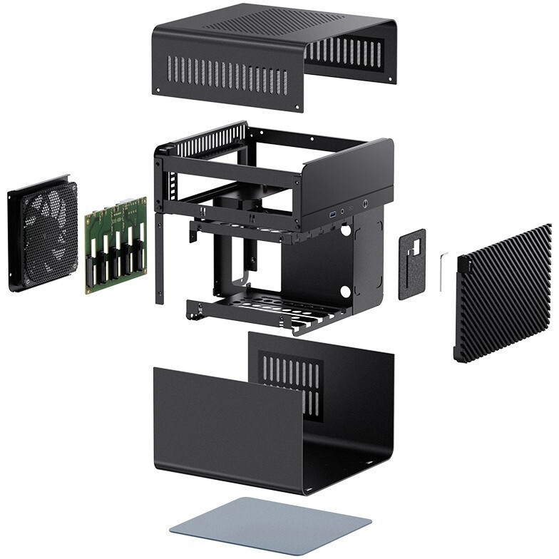 Корпус Jonsbo N2 Black - фото 5