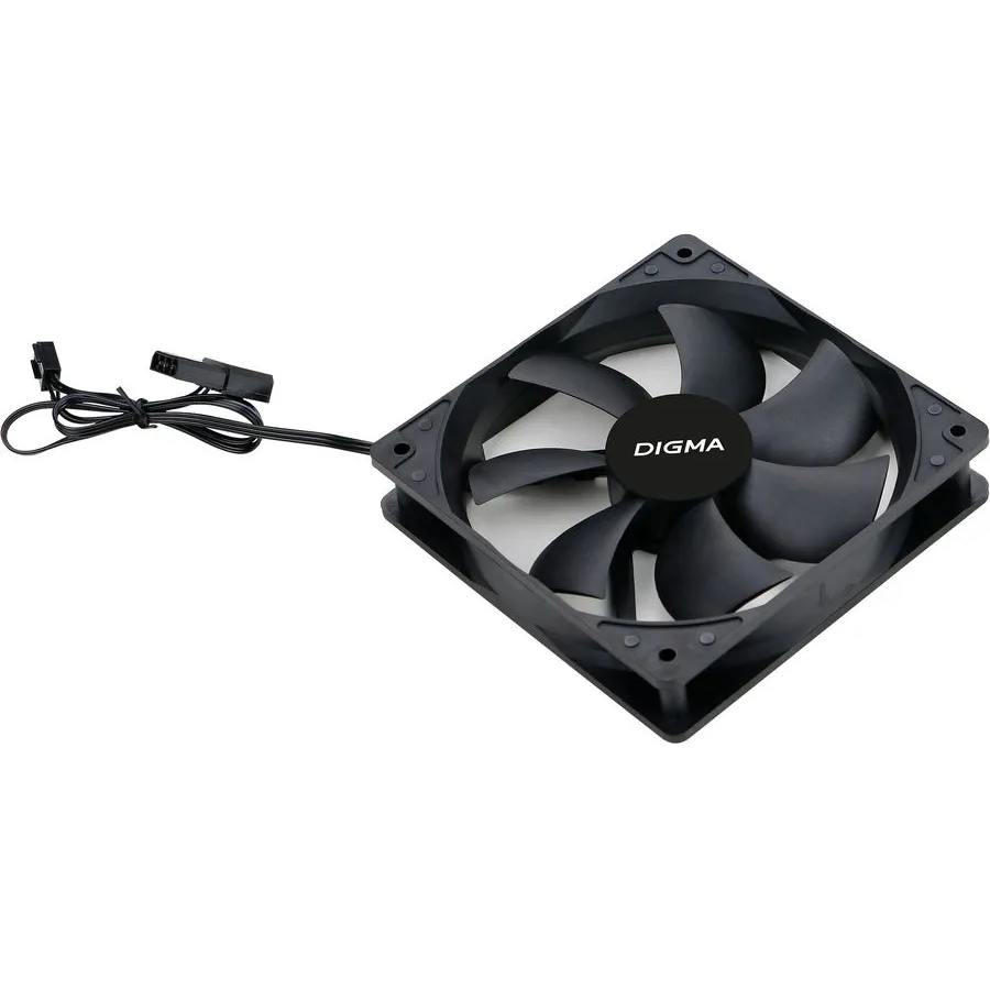 Вентилятор для корпуса Digma DFAN-120-7 - фото 3