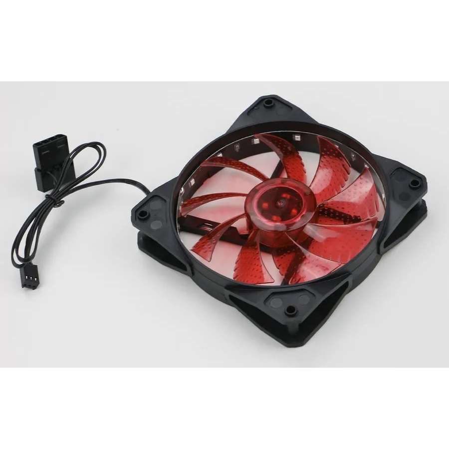 Вентилятор для корпуса Digma DFAN-LED-RED - фото 2