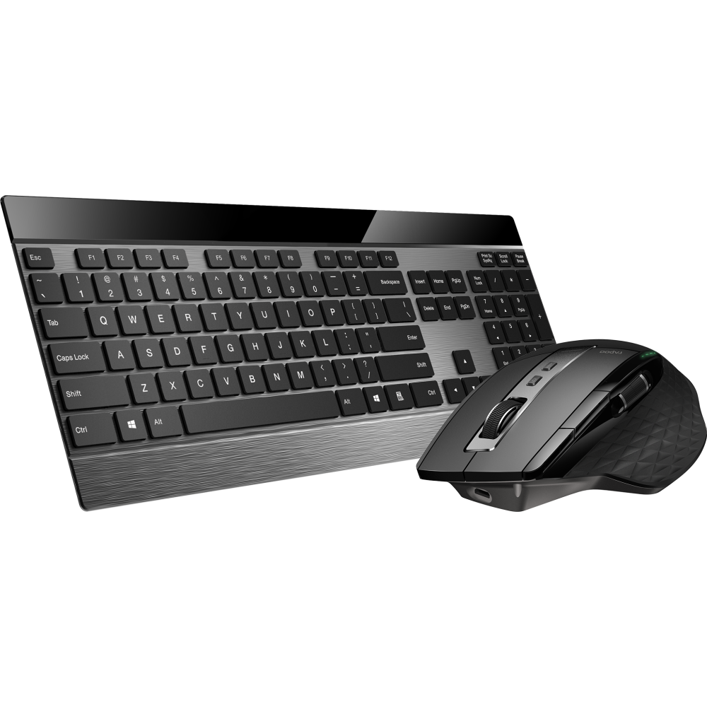 Клавиатура + мышь Rapoo 9900M Black - 19354 - фото 3