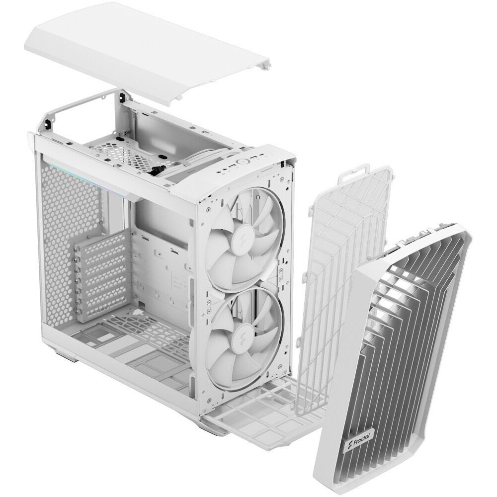 Корпус Fractal Design Torrent Compact RGB White TG Clear Tint - FD-C-TOR1C-05 - фото 9