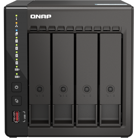 Сетевое хранилище (NAS) QNAP TS-453E-8G - фото 3