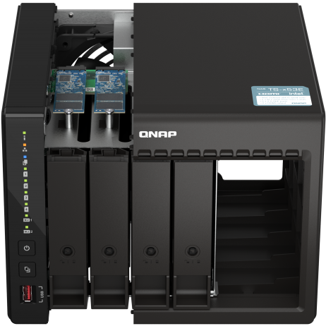 Сетевое хранилище (NAS) QNAP TS-453E-8G - фото 4