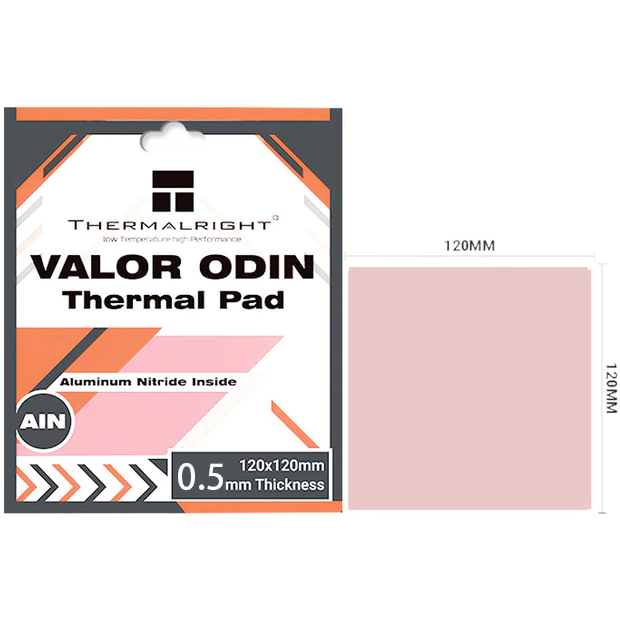 Термопрокладка Thermalright Valor Odin Thermal Pad 120x120x0.5 mm - VALOR-ODIN-120X120-0.5