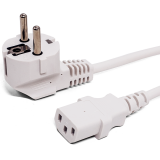 Кабель питания Schuko - C13, 1.8м, Filum FL-PC10-EU-C13-1.8M-W