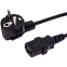 Кабель питания Schuko - C13, 3м, Filum FL-PC6-EU-C13-3M