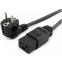 Кабель питания Schuko - C19, 1.8м, Filum FL-PC16-EU-C19-1.8M