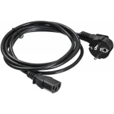 Кабель питания Schuko - C13, 3м, Buro BU-PCAB-3M-16A