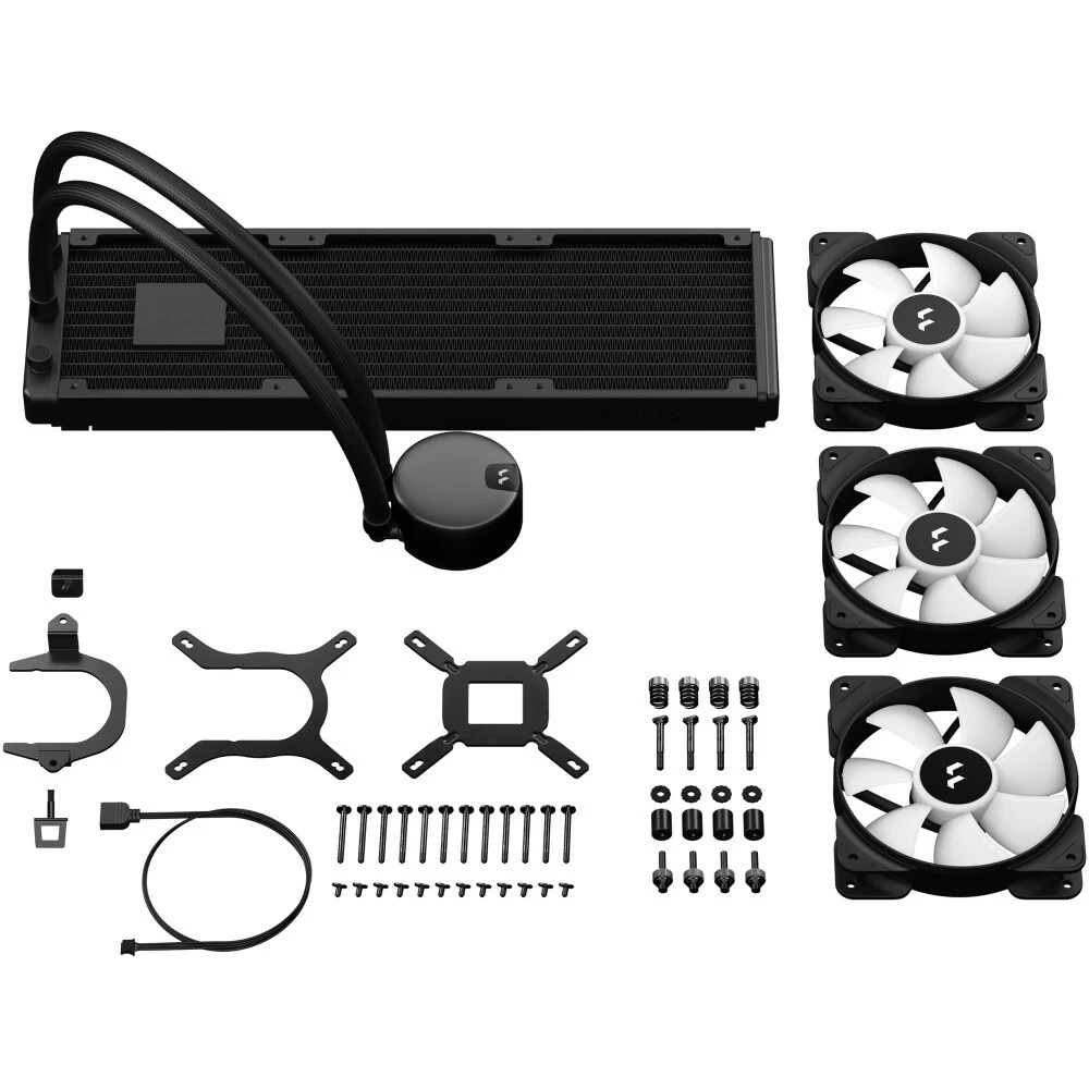 Система жидкостного охлаждения Fractal Design Lumen S36 v2 RGB - FD-W-L1-S3612 - фото 6