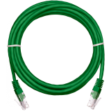 Патч-корд NETLAN EC-PC4UD55B-BC-PVC-005-GN-10, 0.5м, 10 шт.