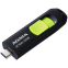 USB Flash накопитель 32Gb ADATA UC300 Black/Green - ACHO-UC300-32G-RBK/GN