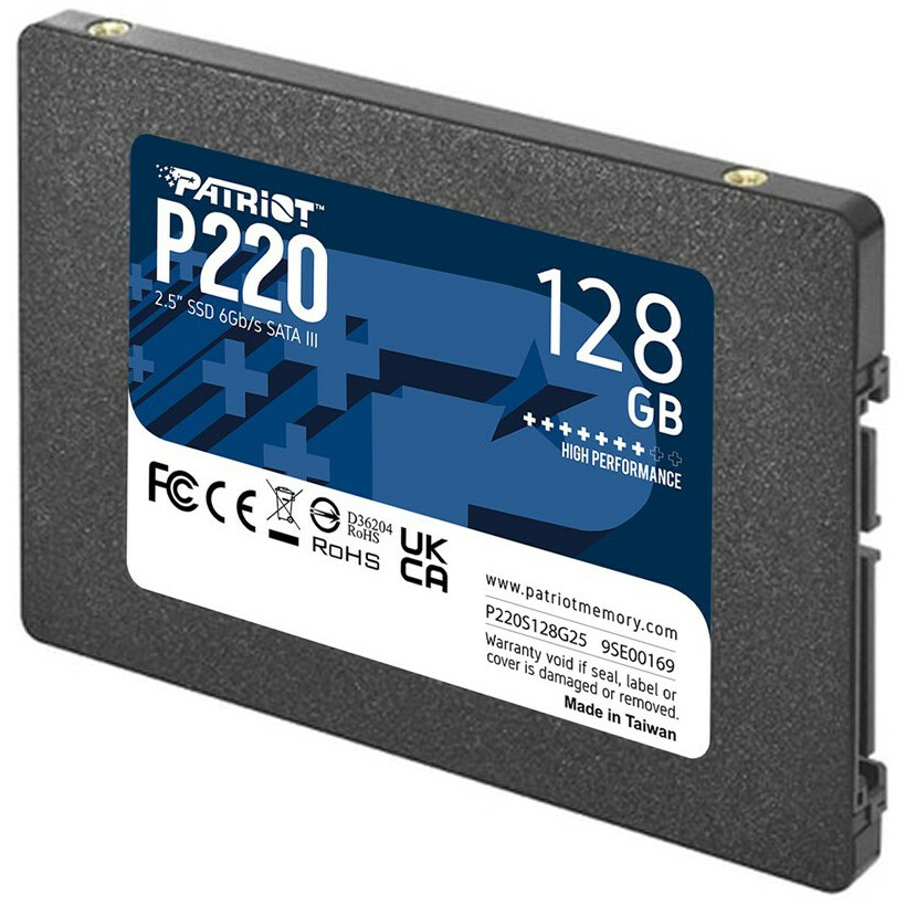 Накопитель SSD 128Gb Patriot P220 (P220S128G25)