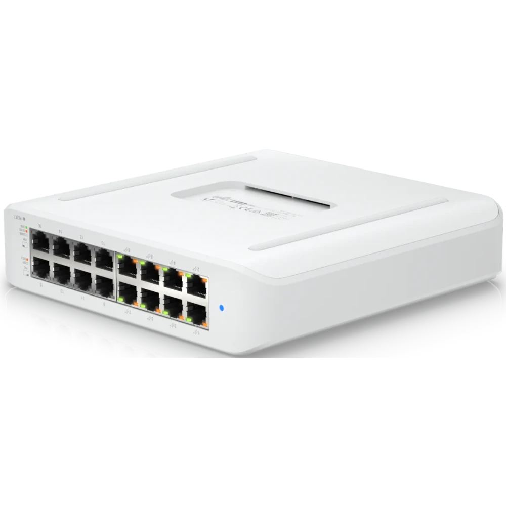 Коммутатор (свитч) Ubiquiti UniFi Switch Lite 16 PoE - USW-Lite-16-POE-EU