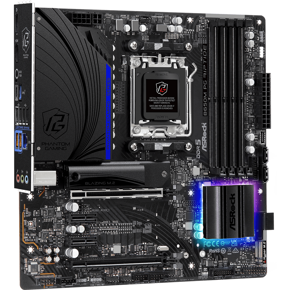 Материнская плата ASRock B650M PG Riptide - фото 4