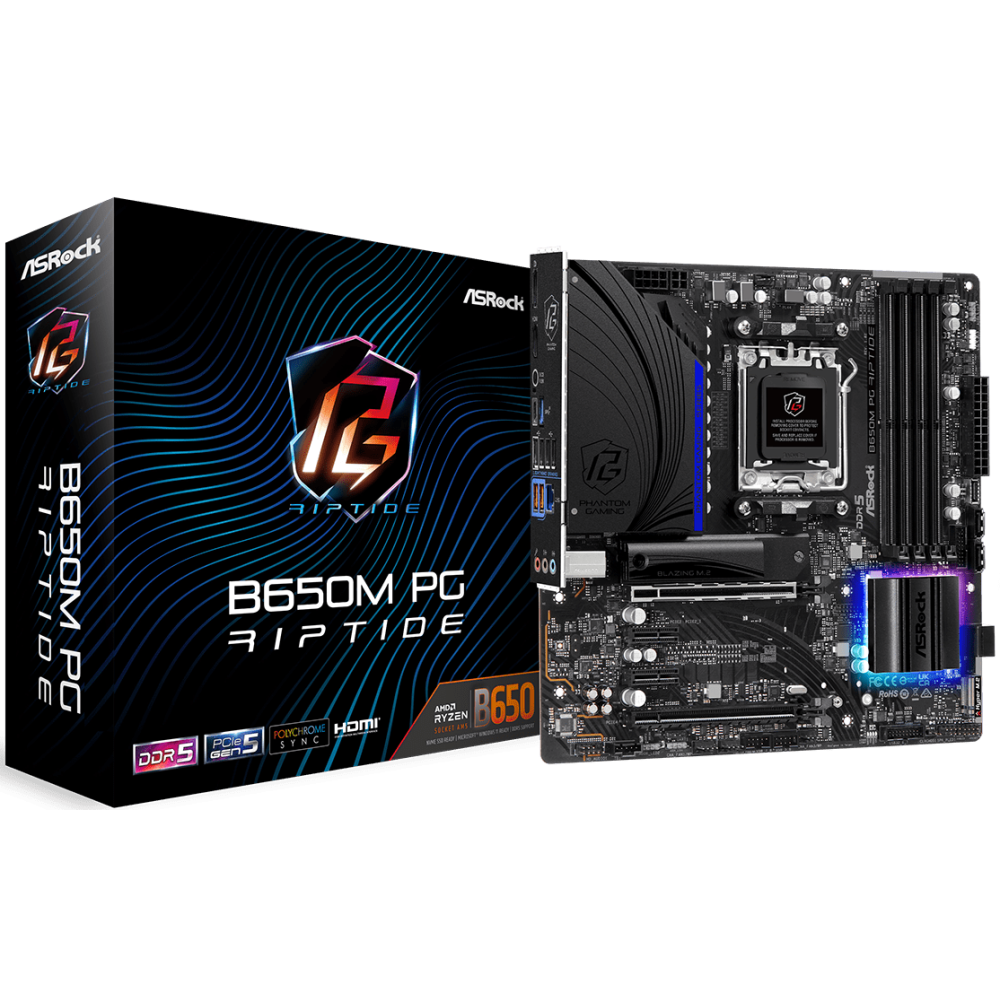 Материнская плата ASRock B650M PG Riptide - фото 6