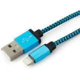 Кабель USB - Lightning, 1м, Gembird CC-ApUSB2bl1m