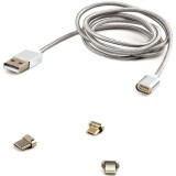 Кабель USB - microUSB/USB Type-C/Lightning, 1м, Gembird CC-USB2-AMLM31-1M