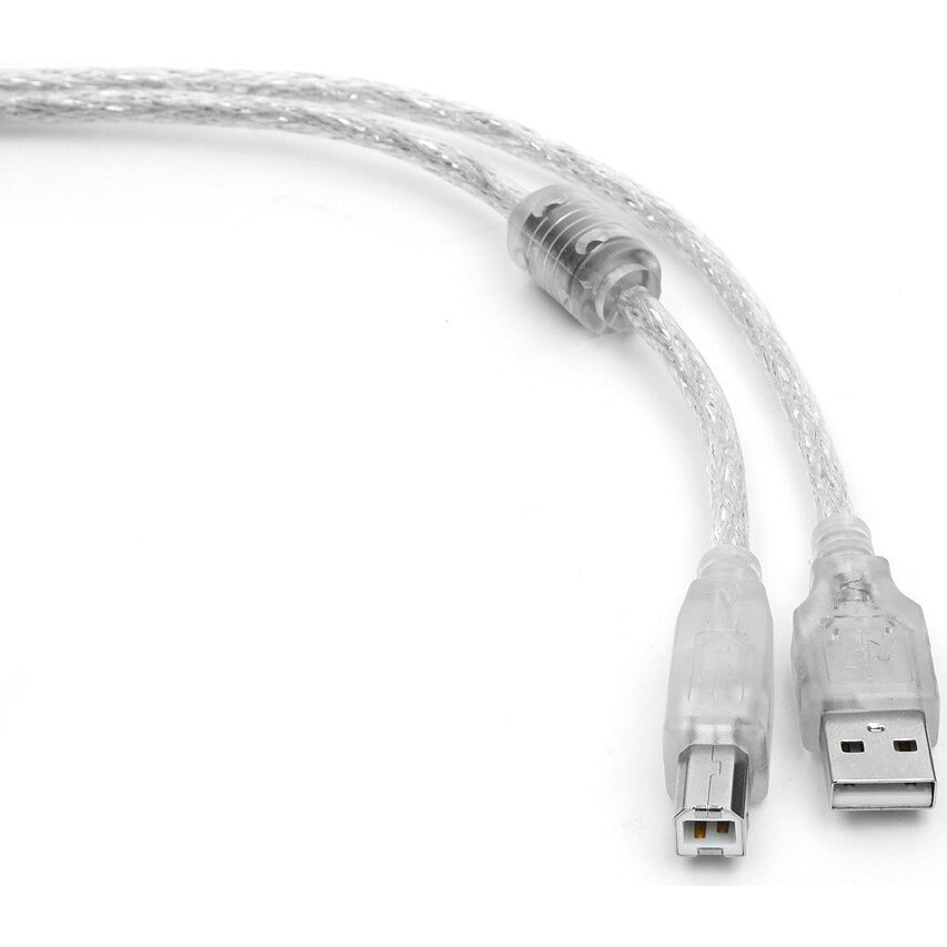 Кабель USB A (M) - USB B (M), 0.75м, Cablexpert CCF-USB2-AMBM-TR-0.75M