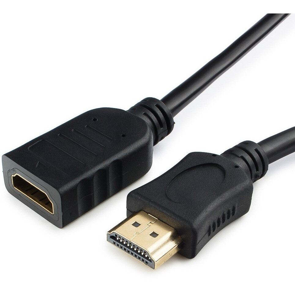 Кабель удлинительный HDMI - HDMI, 0.5м, Cablexpert CC-HDMI4X-0.5M