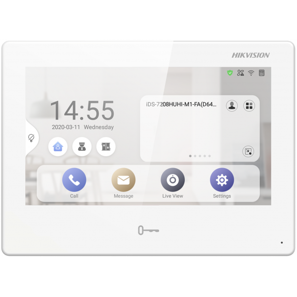 Видеодомофон Hikvision DS-KH9310-WTE1(B)