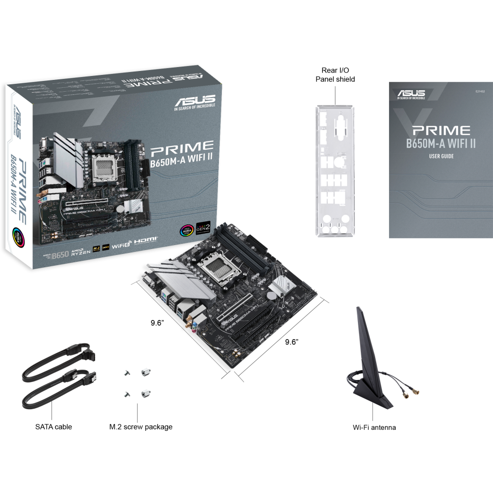 Материнская плата ASUS PRIME B650M-A WIFI II - фото 5
