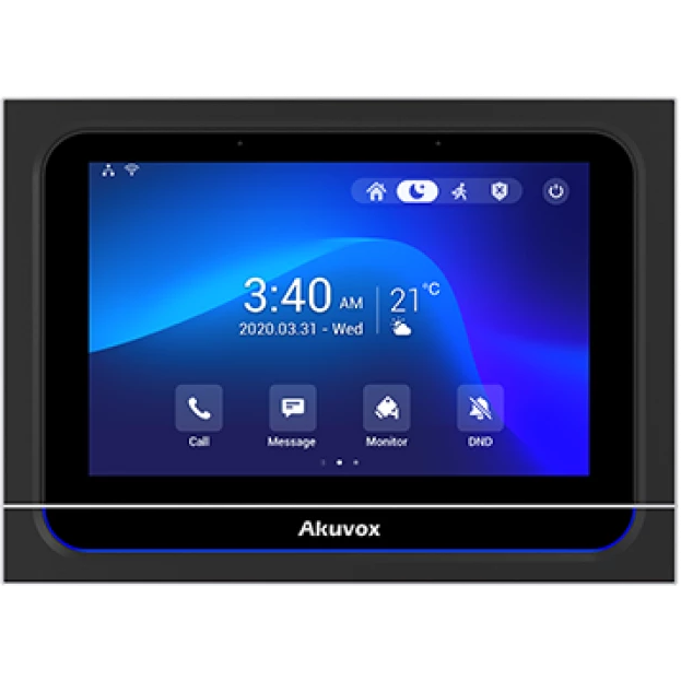 Видеодомофон Akuvox X933W Black On-Wall