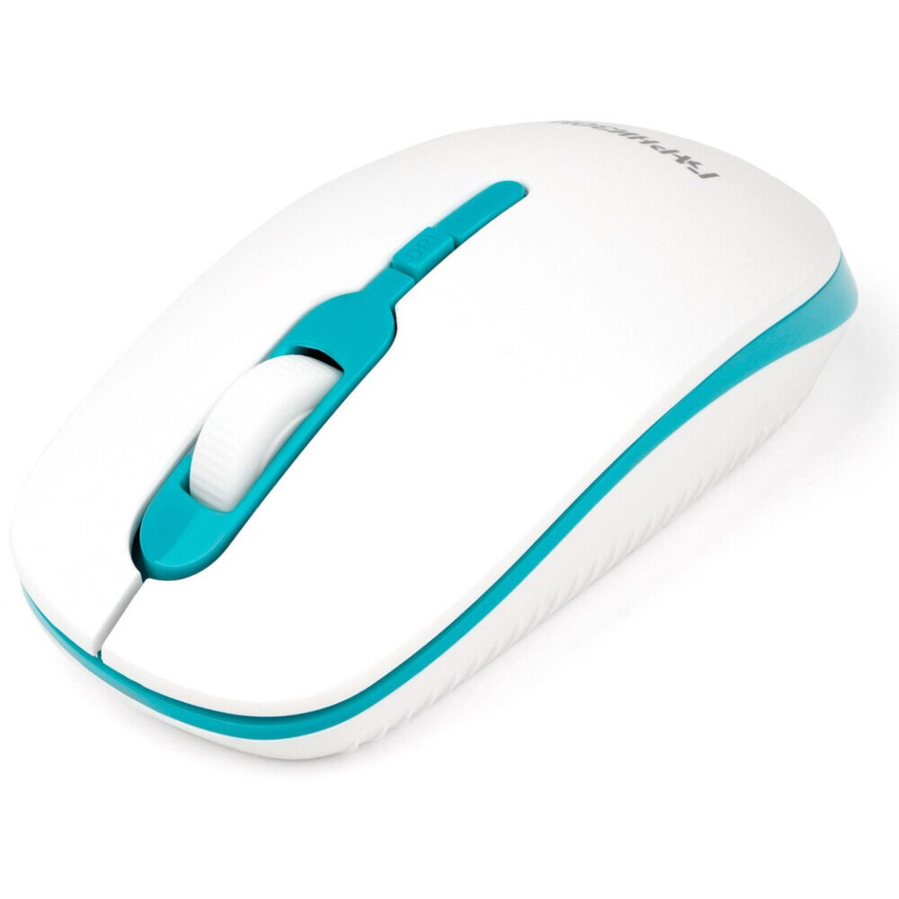Мышь Гарнизон GMW-460-2 White/Turquoise