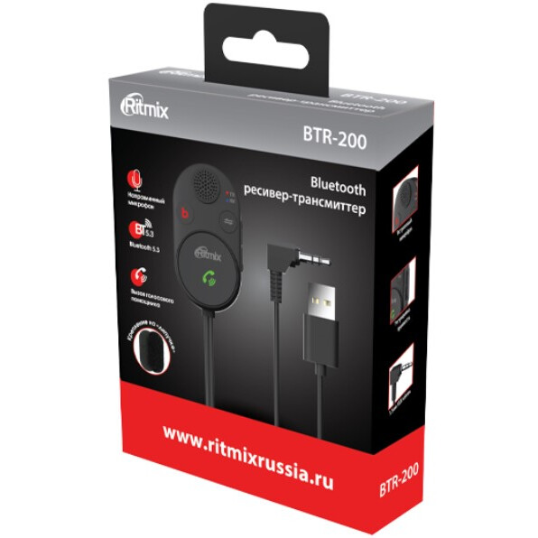 Bluetooth ресивер Ritmix BTR-200 - фото 4