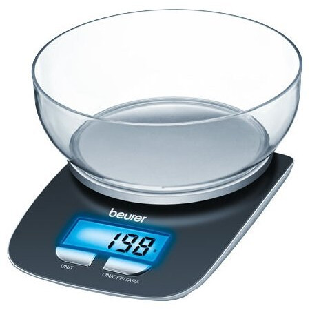 Кухонные весы Beurer KS25 Black - 704.15