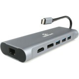 USB-концентратор Cablexpert A-CM-COMBO8-01