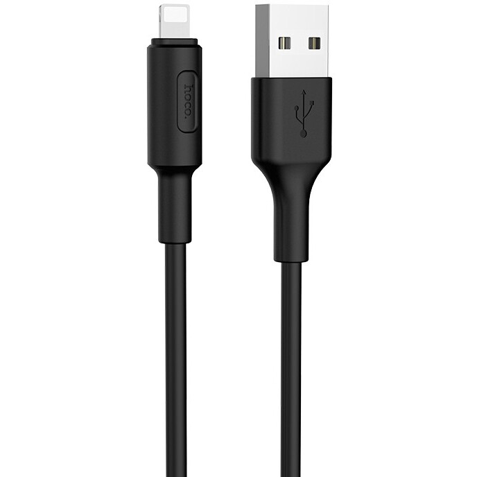 Кабель USB - Lightning, 1м, HOCO X25 Black (HC-80107)
