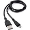 Кабель USB A (M) - microUSB B (M), 1м, Gembird CCB-mUSB2-AMBMO1-1MB