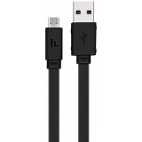 Кабель USB A (M) - microUSB B (M), 1м, HOCO X5 Black (HC-40064)