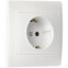 Электрическая розетка SmartBuy Венера SBE-01w-16-S1-Z-c