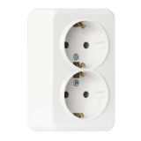 Электрическая розетка SmartBuy Юпитер SBE-03w-16-S2-Z