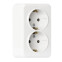 Электрическая розетка SmartBuy Юпитер SBE-03w-16-S2-Z