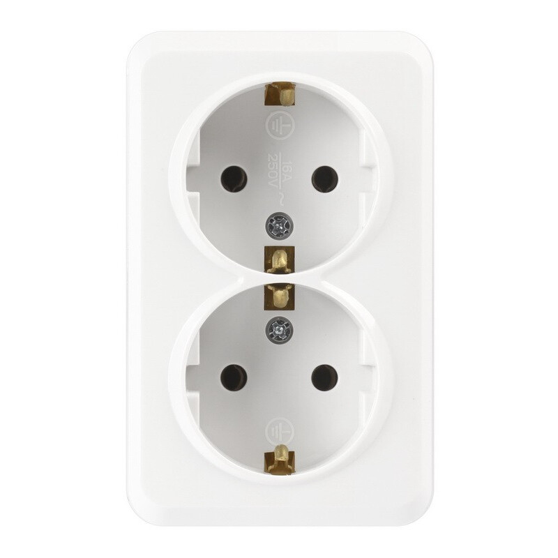 Электрическая розетка SmartBuy Юпитер SBE-03w-16-S2-Z - фото 2