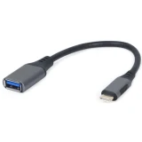 Переходник USB A (F) - USB Type-C, 0.15м, Сablexpert A-OTG-CMAF2-01 (A-USB3C-OTGAF-01)