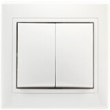 Выключатель SmartBuy Венера SBE-01w-10-SW2-0-c