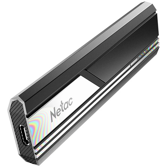 Внешний накопитель SSD 2Tb Netac ZX10 (NT01ZX10-002T-32BK) - фото 2