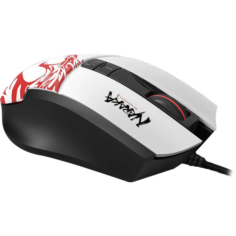 Мышь Bloody L65 Max Naraka White/Black - фото 3