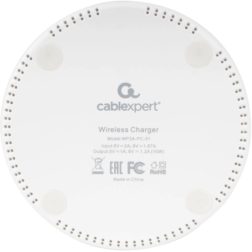 Беспроводное зарядное устройство Gembird MP3A-PC-31 - фото 2