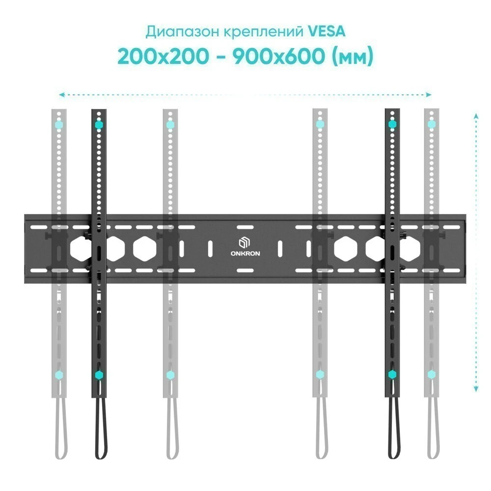 Кронштейн Onkron UT12 Black - UT12-B - фото 2