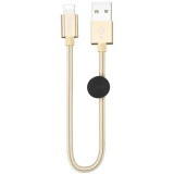 Кабель USB - Lightning, 0.25м, HOCO X35 Gold (HC-07420) (6931474707420)