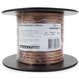 Кабель акустический Cablexpert CC-TC2x1,0-50M, 50м