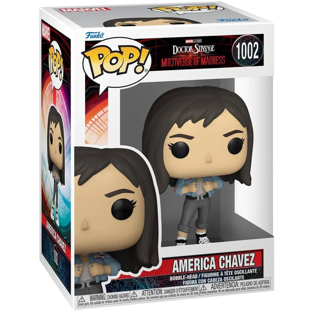 Фигурка Funko POP! Bobble Marvel Doctor Strange in the MoM America Chavez - 60920 - фото 2