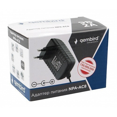 Адаптер питания Gembird NPA-AC8 - фото 3