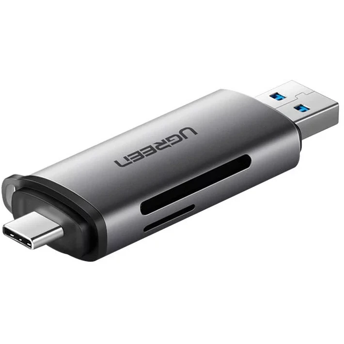Кардридер UGREEN CM185 Space Grey - 50706 - фото 2
